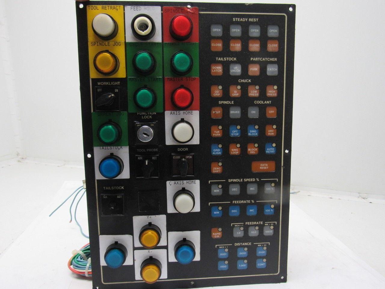 Cincinnati Milacron Cinturn Lathe A850 MTB Keyboard Control Panel