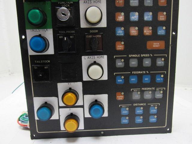 Cincinnati Milacron Cinturn Lathe A850 MTB Keyboard Control Panel