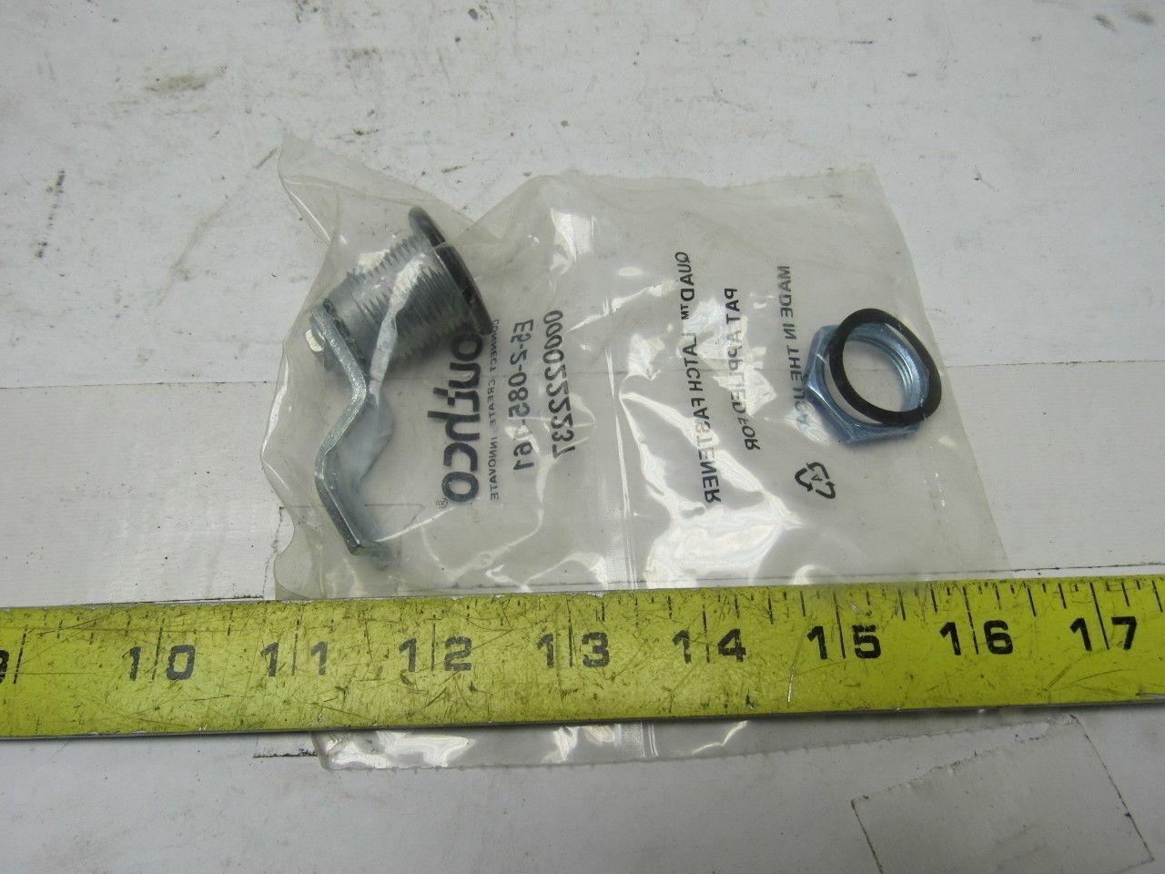 Southco E5-2-085-161 Square Cam Latch Fixed Grip Low Profile Black Lot of 62