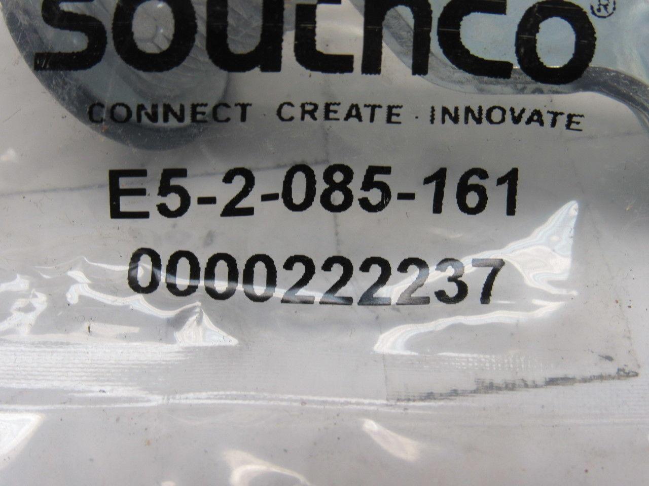 Southco E5-2-085-161 Square Cam Latch Fixed Grip Low Profile Black Lot of 62