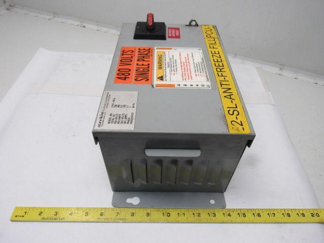 Daykin LTFS-09 U Electric Transformer Disconnect 250 VA PRI: 480V SEC: 120V