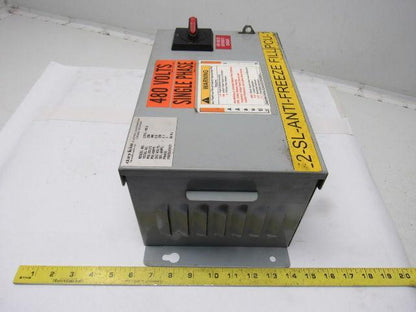 Daykin LTFS-09 U Electric Transformer Disconnect 250 VA PRI: 480V SEC: 120V