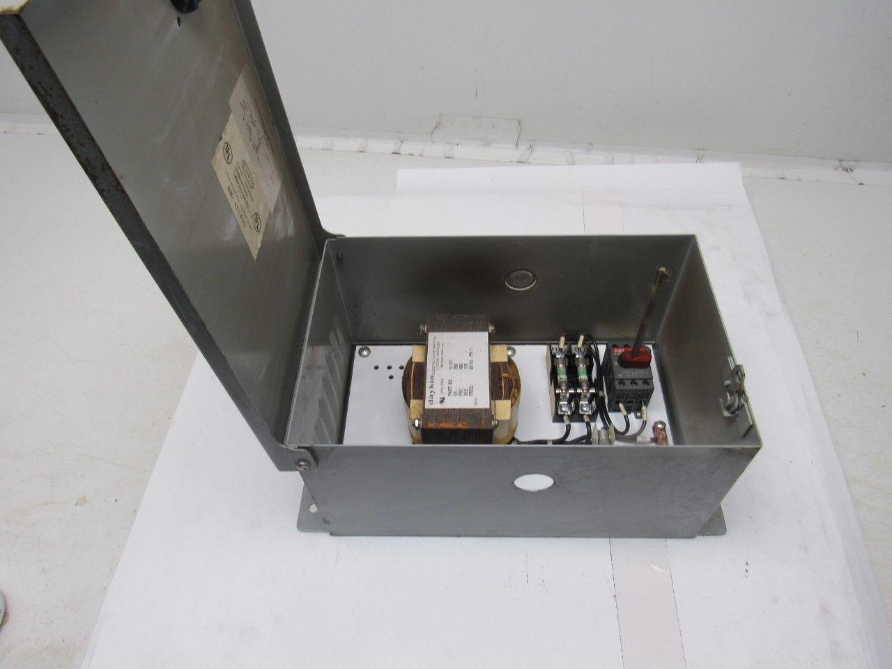 Daykin LTFS-09 U Electric Transformer Disconnect 250 VA PRI: 480V SEC: 120V