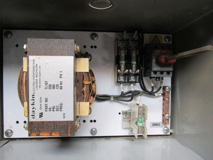 Daykin LTFS-09 U Electric Transformer Disconnect 250 VA PRI: 480V SEC: 120V