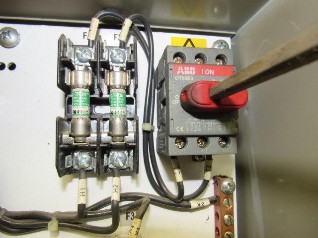 Daykin LTFS-09 U Electric Transformer Disconnect 250 VA PRI: 480V SEC: 120V