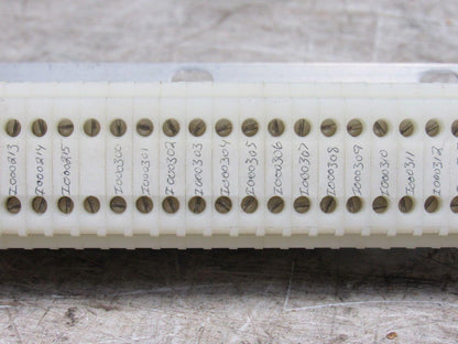 Allen Bradley 1492-HM1 IEC Terminal Block W/35-1/2" Aluminum Rail Lot of 135