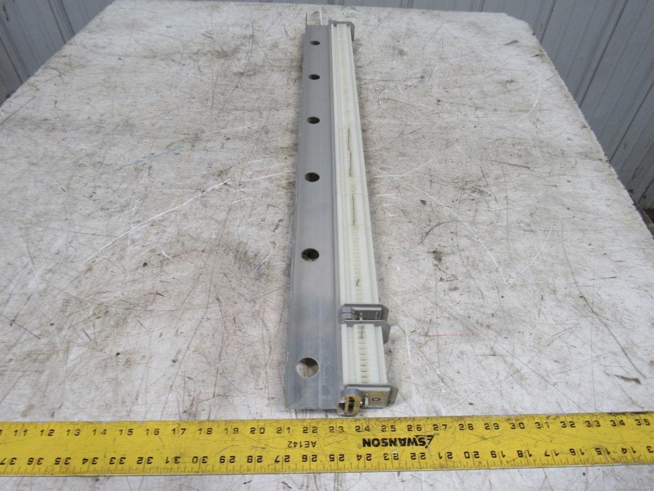 Allen Bradley 1492-HM1 IEC Terminal Block W/35-1/2" Aluminum Rail Lot of 135