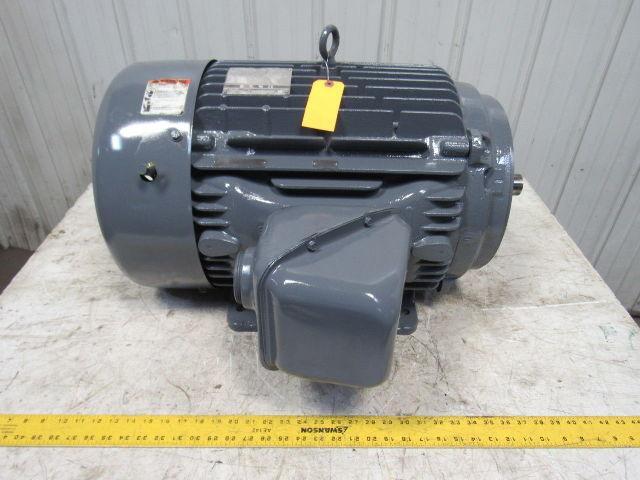 US Motors A25P1CS R118 25Hp Electric Motor 460V 3PH 324US Frame 3535RPM