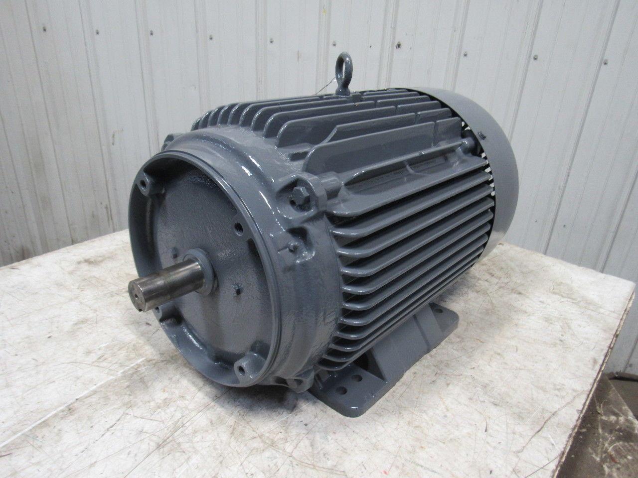 US Motors A25P1CS R118 25Hp Electric Motor 460V 3PH 324US Frame 3535RPM