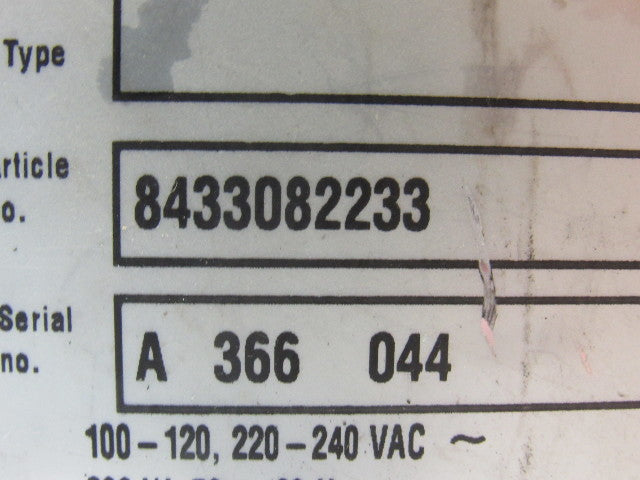 Atlas Copco D132-DS7 8433082233 Tensor DS7 Control Drive Nutrunner