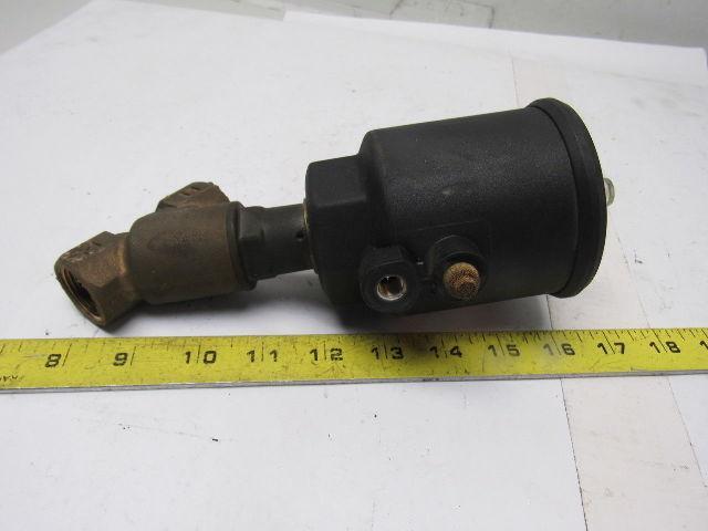 Asco 8290B005 Normally Closed Entry Under the Disc Angle Body Piston Valve 3/4"