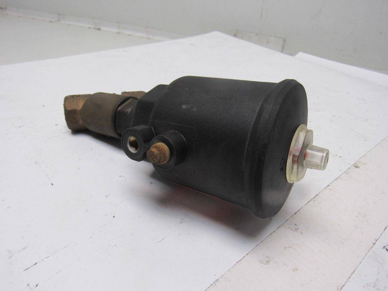 Asco 8290B005 Normally Closed Entry Under the Disc Angle Body Piston Valve 3/4"