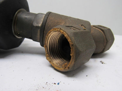 Asco 8290B005 Normally Closed Entry Under the Disc Angle Body Piston Valve 3/4"