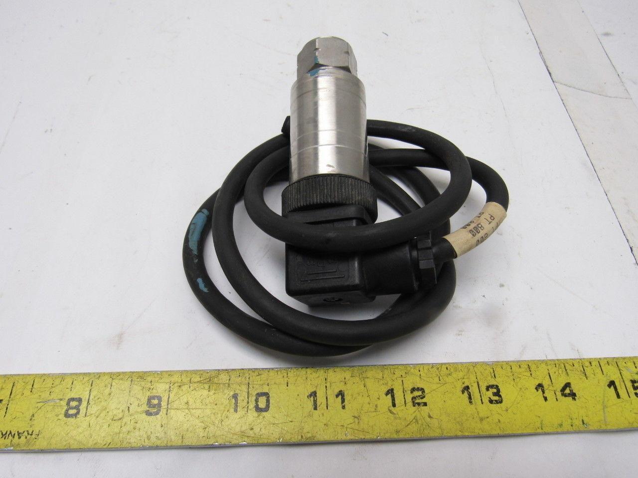 Druck PTX 1210 Industrial Pressure Transmitter 50PSI 9-30VDC 1/4" NPT