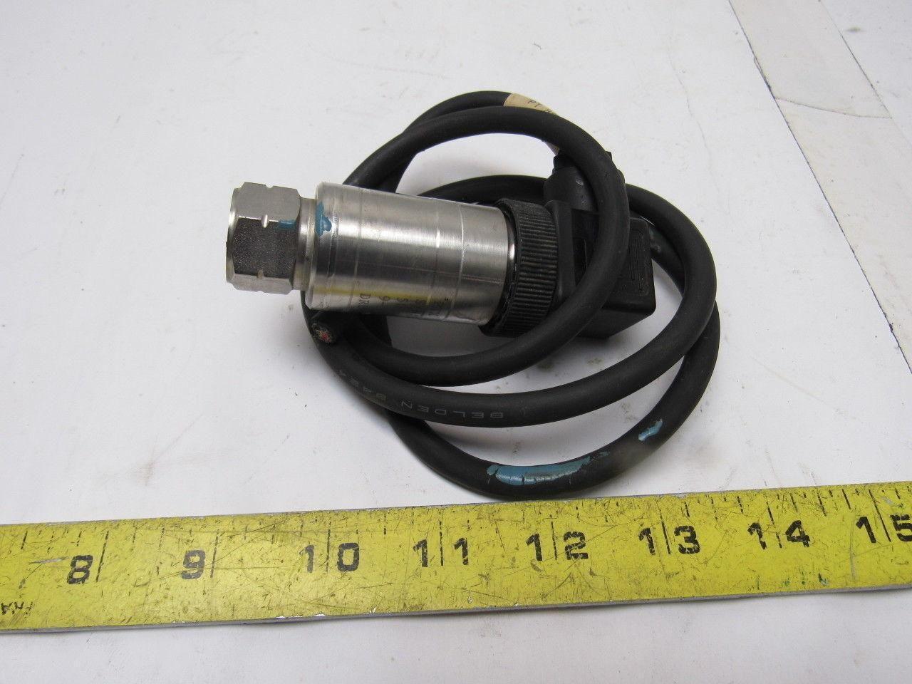 Druck PTX 1210 Industrial Pressure Transmitter 50PSI 9-30VDC 1/4" NPT