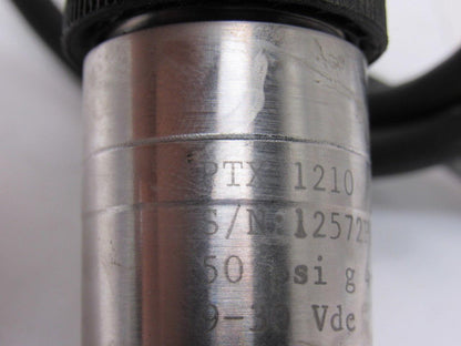 Druck PTX 1210 Industrial Pressure Transmitter 50PSI 9-30VDC 1/4" NPT