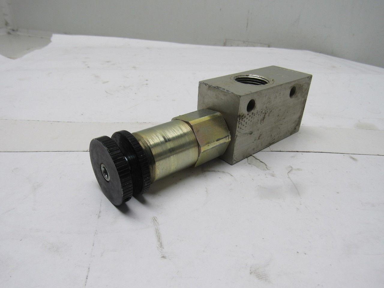 Sauer Danfoss 1G10-O-K-E Direct Duty Safety Relief Spool Valve 3/4" In/Out