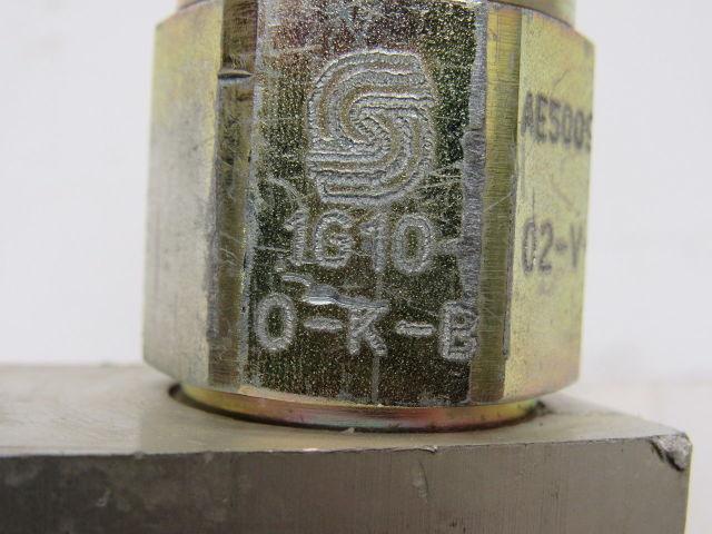 Sauer Danfoss 1G10-O-K-E Direct Duty Safety Relief Spool Valve 3/4" In/Out