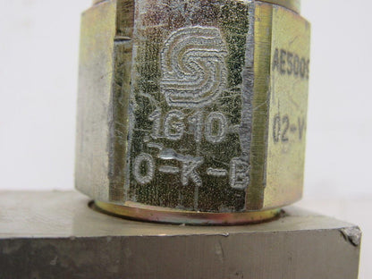 Sauer Danfoss 1G10-O-K-E Direct Duty Safety Relief Spool Valve 3/4" In/Out