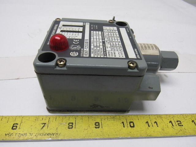 Allen Bradley 836T-T253JX15 Adjustable Electromechanical Pressure Control Switch
