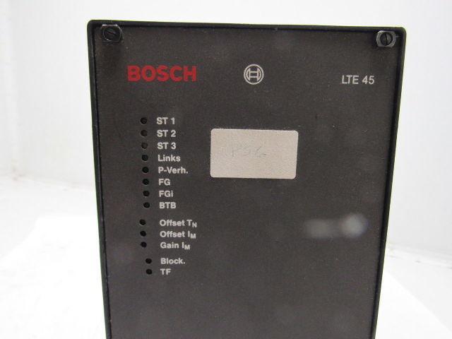 Bosch LTE 45 2.5 KVA  0 608 750 041 Servo Amplifier 220V (Broken Latch)
