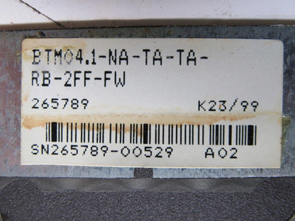 Indramat FWA-BTM3/4-003-16-VRS-NN BTM04.1-NA-TA-TA-RB-2FF-FW Operator Interface