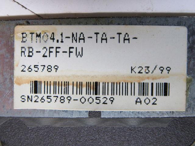 Indramat FWA-BTM3/4-003-16-VRS-NN BTM04.1-NA-TA-TA-RB-2FF-FW Operator Interface