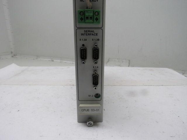 Indramat CPUB03-01-FW MT-CNC Serial Interface Controller Module W/Key