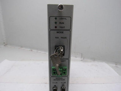 Indramat CPUB03-01-FW MT-CNC Serial Interface Controller Module W/Key