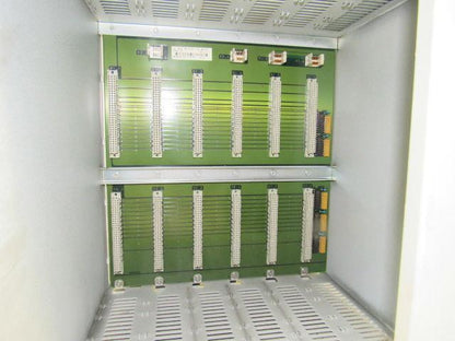 Indramat MTCB 02-00 MT-CNC Six Slot Rack W/BGR NTB 02-00 Power Supply