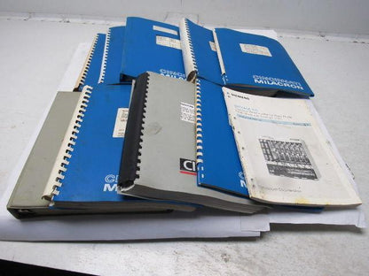 Indramat Cincinnati Milacron Cinturn Programming Technical Manuals Lot of 10