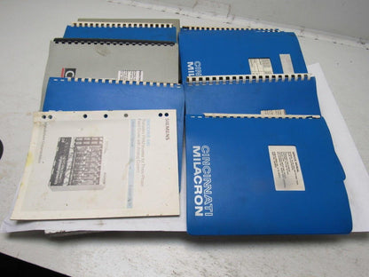 Indramat Cincinnati Milacron Cinturn Programming Technical Manuals Lot of 10