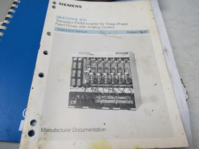 Indramat Cincinnati Milacron Cinturn Programming Technical Manuals Lot of 10