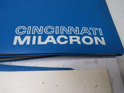 Indramat Cincinnati Milacron Cinturn Programming Technical Manuals Lot of 10