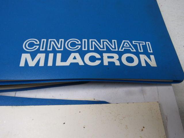 Indramat Cincinnati Milacron Cinturn Programming Technical Manuals Lot of 10