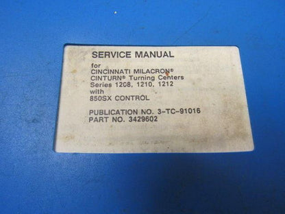 Indramat Cincinnati Milacron Cinturn Programming Technical Manuals Lot of 10