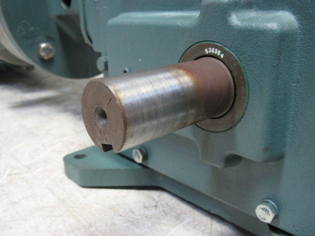 Dodge Reliance C262B15N180KL1 3HP 460V 15:1 Ratio Dual Shaft Gearmotor W/Brake