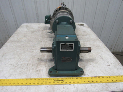 Dodge C262B15N180KL1 3HP 460V 15:1 Ratio Dual Shaft Gearmotor W/Brake