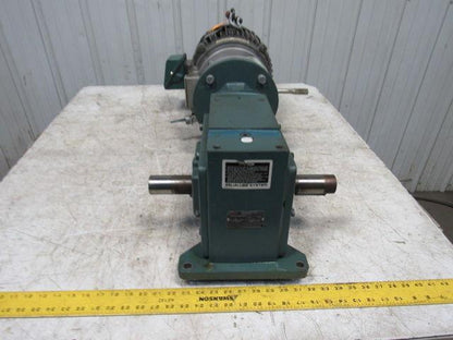 Dodge C262B15N180KL1 3HP 460V 15:1 Ratio Dual Shaft Gearmotor W/Brake