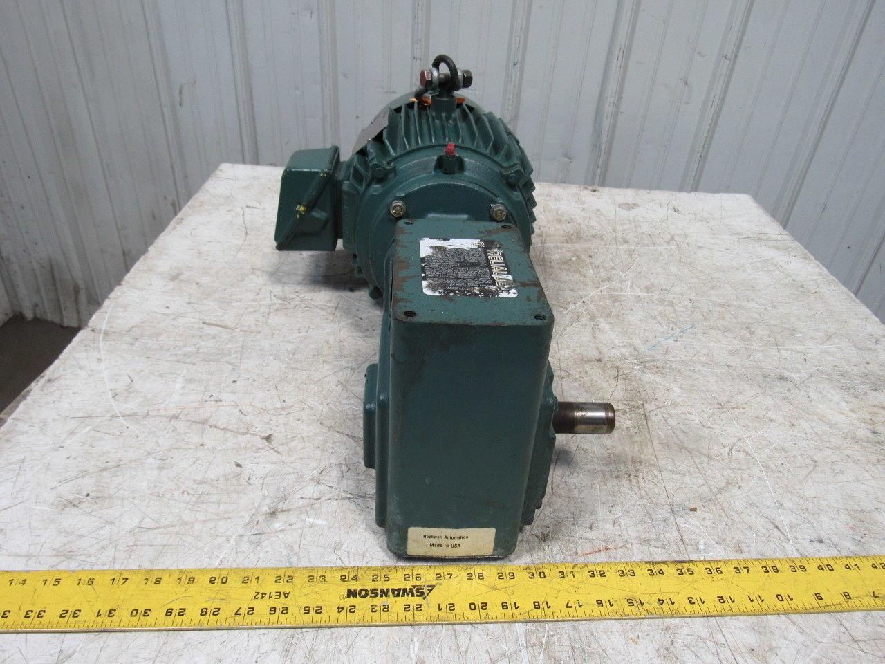 Dodge Reliance A262B025N000K1 25:1 460V 1367 Ft/Lb Electric Gearmotor