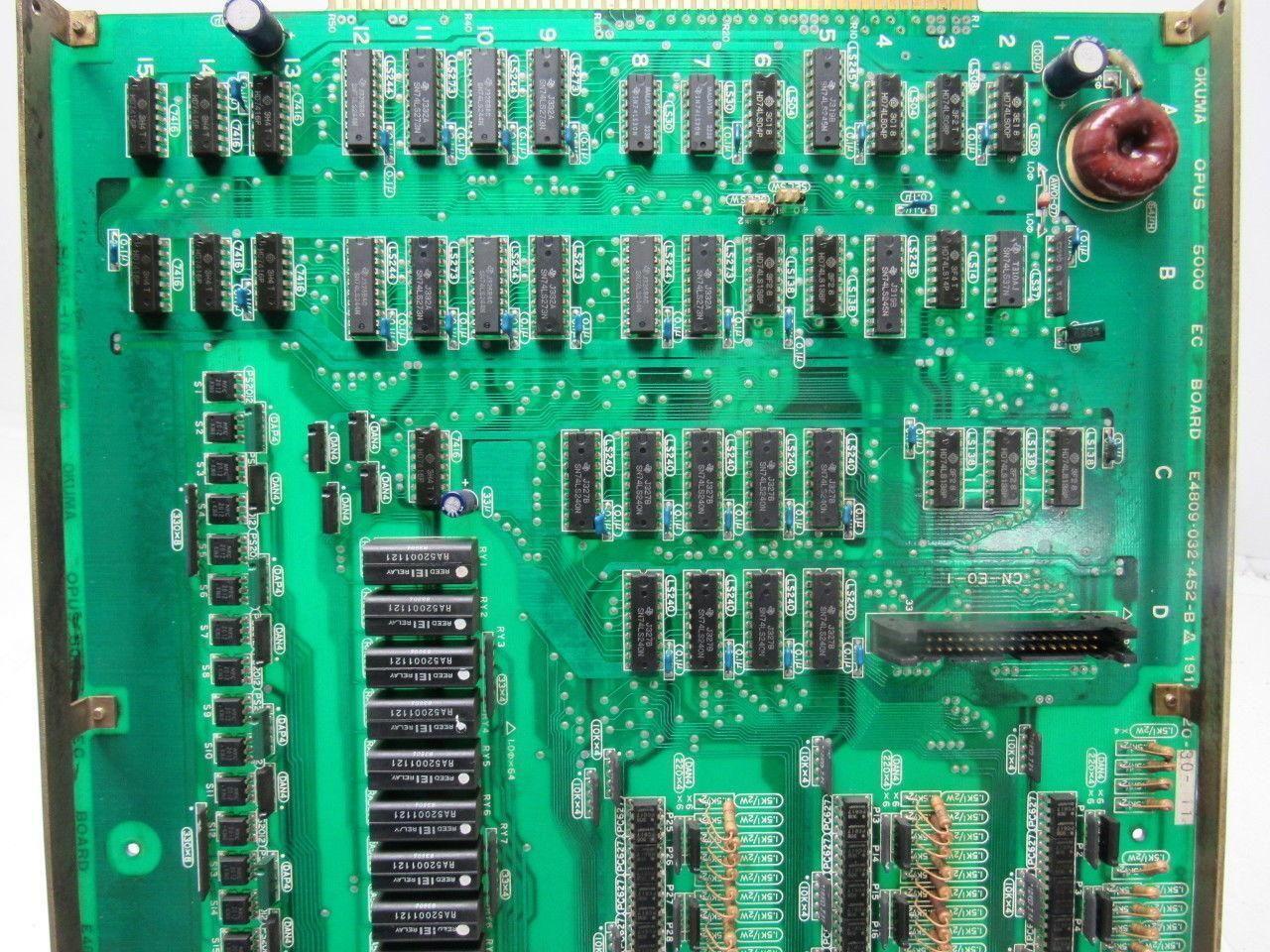 Okuma Opus 5000 E4809-032-452-B C EC Circuit Board Removed From Working LC20-2ST