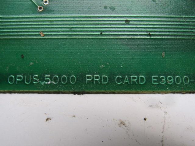 Okuma E3900-578-047,048,049,050,048 Opus 5000 PRD Card Removed From LC20-2ST