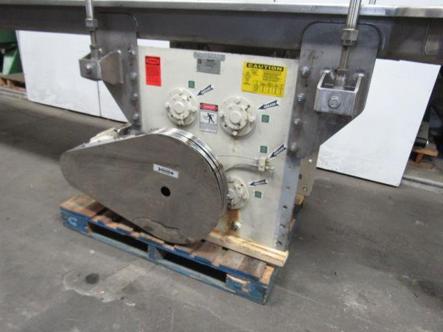 Triple S Dynamics 8/2/LH Slipstick Stainless Steel Vibratory Feeder Conveyor