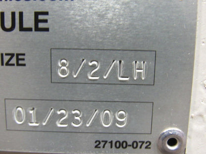 Triple S Dynamics 8/2/LH Slipstick Stainless Steel Vibratory Feeder Conveyor