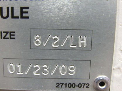 Triple S Dynamics 8/2/LH Slipstick Stainless Steel Vibratory Feeder Conveyor