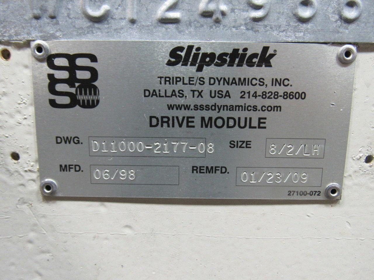 Triple S Dynamics 8/2/LH Slipstick Stainless Steel Vibratory Feeder Conveyor