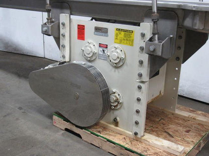 Triple S Dynamics HDC-8/2/LH Slipstick Stainless Steel Vibratory Feeder Conveyor