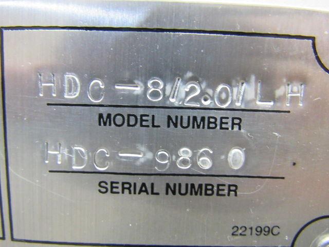Triple S Dynamics HDC-8/2/LH Slipstick Stainless Steel Vibratory Feeder Conveyor