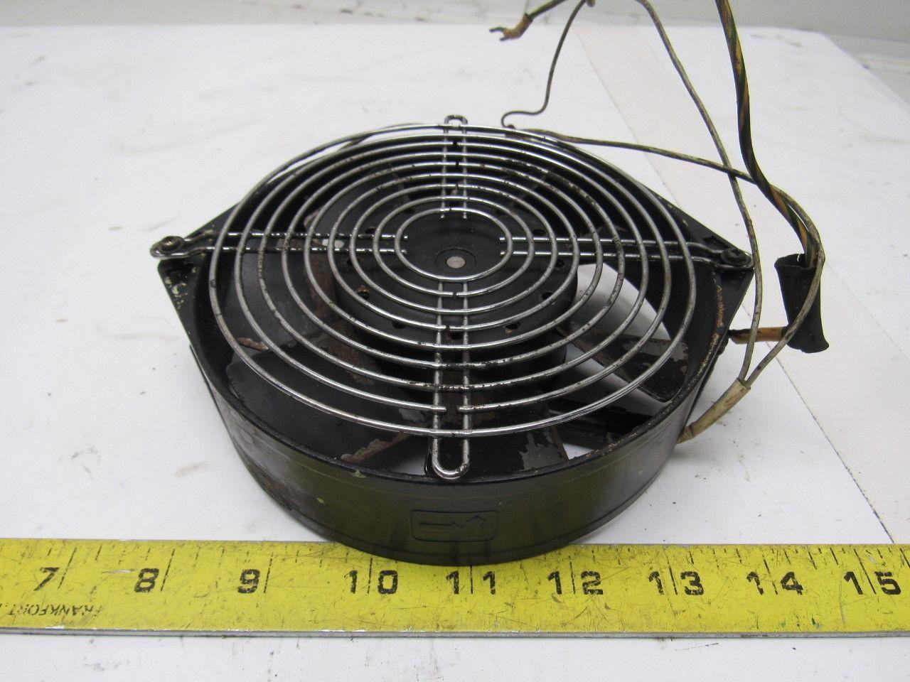 Style Fan 115D20WO 200V 50/60Hz 6-1/2" Metal Blade Cabinet Cooling Fan