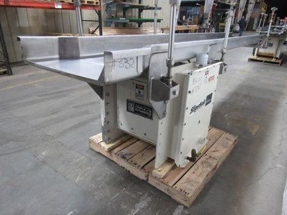 Triple S Dynamics HDC-8/2/LH Slipstick Stainless Steel Vibratory Feeder Conveyor